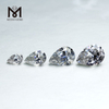 Pæreform DEF Hvid Wuzhou moissanite diamant ædelsten