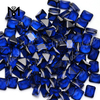 løs maskinskåret ottekant 113# blå syntetisk spinel ædelsten