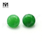 Rund form Emerald Green Agate Beads Ædelsten Naturlig Ædelsten