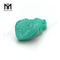 Syntetisk 12x12 mm hjerteformet aqua naturlig druzy agat sten