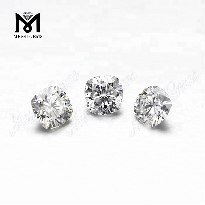 Syntetisk Def Hvid Rund moissanite diamant Pris Wuzhou Factory Messigems