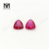 Wuzhou Engros Trillion Cut Synthetic Corundum 5 Ruby Stones