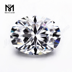 DEF VVS Oval Facetteret Hvid moissanite diamant Per Carat Pris