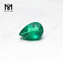 Pear Cut Lab Oprettet Hydrothermal Colombia Emerald