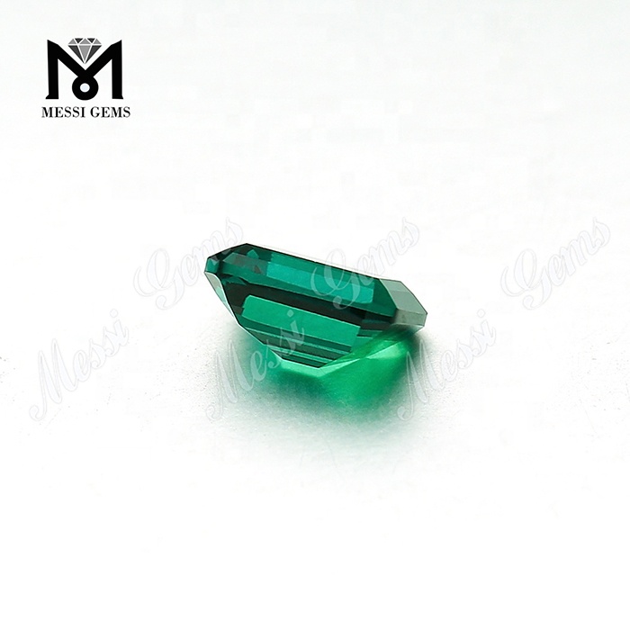 Lab Oprettet Emerald Cut Zambisk Emerald Stone Pris pr. karat