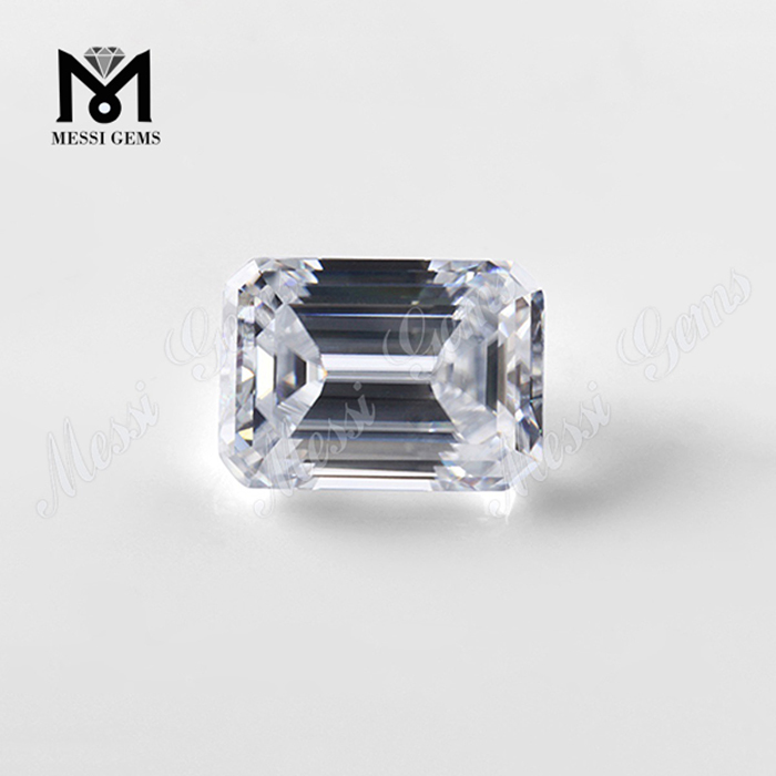 løs moissanite diamant 1 karat smaragdsleben moissanite VVS