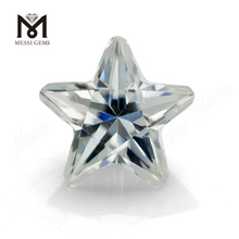 Løs 6,5x6,5mm DEF Hvid Syntetisk Star Cut moissanite diamant Sten Pris