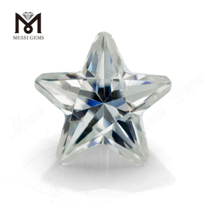Løs 6,5x6,5 mm DEF Hvid Syntetisk Star Cut moissanite diamant Sten Pris