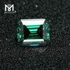 Emerald cut Grøn moissanite diamant Lab skabt Løse ædelsten Octagon