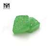 Naturlige Druzy ædelstene af høj kvalitet Grøn farve Druzy sten til smykkefremstilling