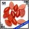 Rød malaysisk jade naturlige ædelsten røde jade sten i cabochon