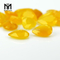 Pæreskårne 10x14mm gule agat ædelstene