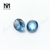Syntetisk 10x12 mm oval snit 106# blå spinel sten syntetisk spinel ædelsten pris