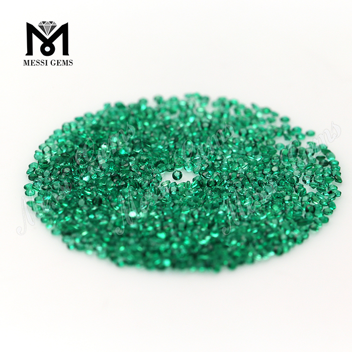 Naturlig smaragdsten skabt i lille størrelse 1,25 mm Smaragdsten