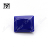 Rektangel syntetisk Lapis Lazuli Nano Perlesten