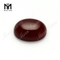 engros oval cabochon rød farve agat perler sten