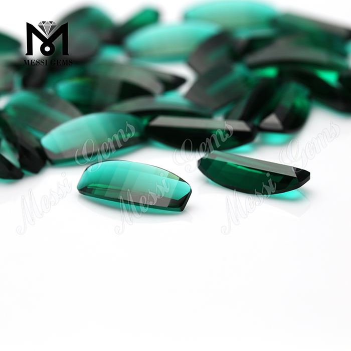 nano krystal smaragdfarvet glassten til smykker