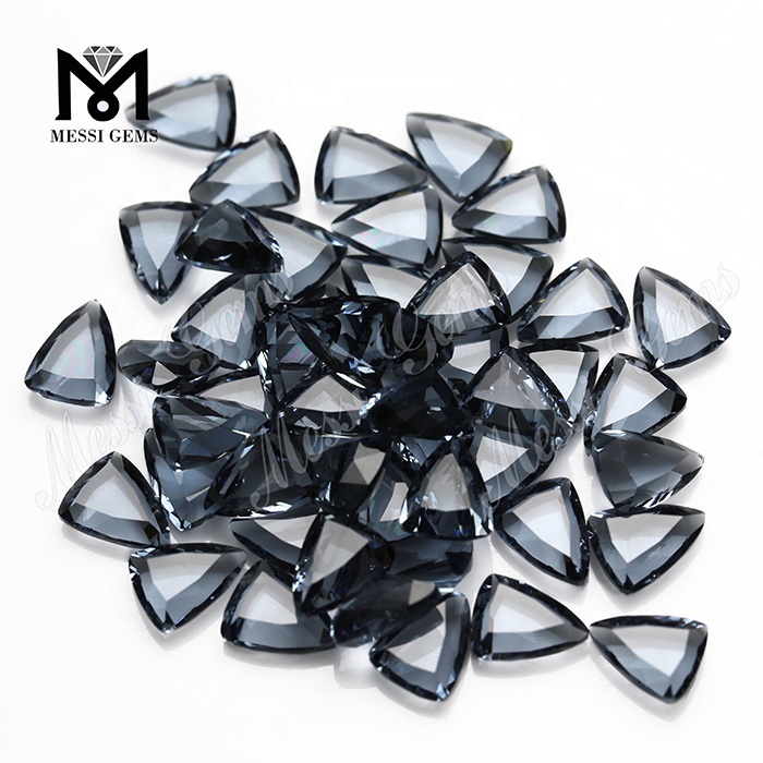 Engros 7 x 8 mm krystal trillion form glassten til smykker