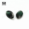 Løs ædelsten #152 Marquise Cut Dark Green Synthetic Spinel Stone