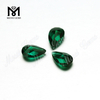 Top Maskinskåret Emerald Gemstone Pære Form Emerald Stone