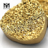 engros trillion skåret guld naturlig druzy agat ædelsten