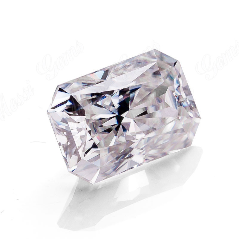 Wuzhou engros 9x11mm ottekantet strålende slebet hvid farvet moissanite diamant løs