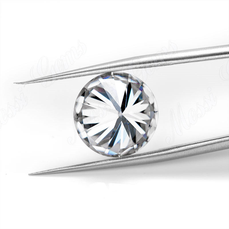 14mm moissanite diamant DEF Løse moissanite ædelstene rund form
