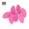 Engros Pink Farve Marquise Natural Agate Druzy Beads