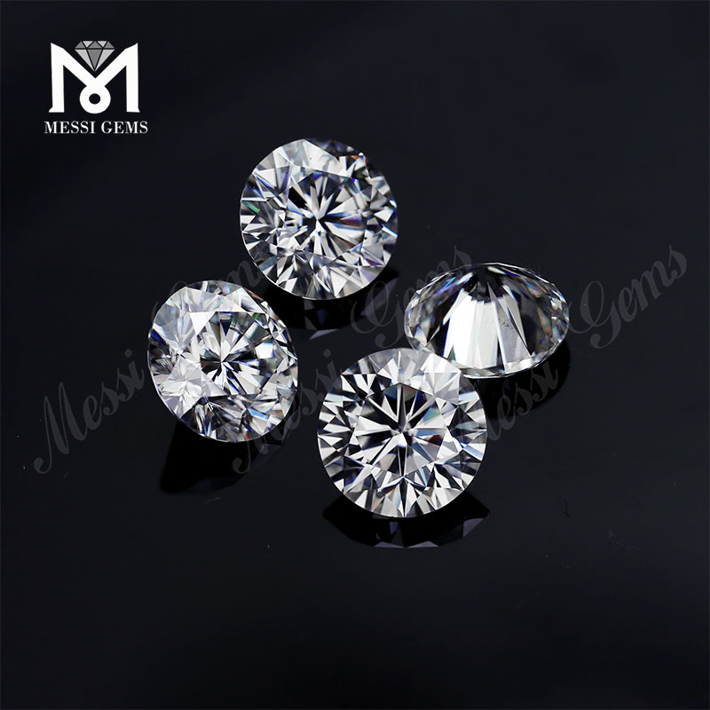 DEF 1mm-2,5mm fabriksløs super hvid moissanite diamantsten