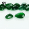 Løs facetteret pæreskårne naturgrøn jade ædelsten
