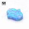 Lab lavet syntetiske løse 11 x 13 x 2,5 mm Blå Opal Hamsa ædelstene