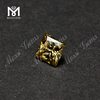 Engrospris moissanite diamant høj kvalitet prinsesse skåret gul løs moissanites til ring