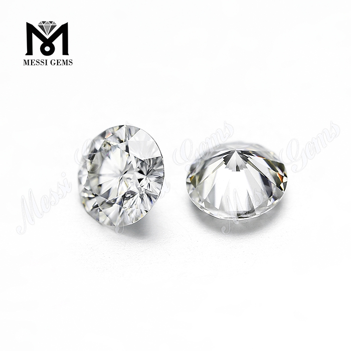 1 karat moissanite diamant rund form 6,5 mm 