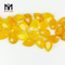 Pæreskårne 10x14mm gule agat ædelstene