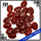 Engros ædelsten agat perler ovale 8x10 rød agat sten