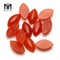 marquise cut naturlige ædelsten rød jade cabochon til juveler