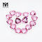 Hjerteform facetteret dekorativ pink glas ædelsten