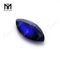 Løs stor størrelse marquise form 8x16mm blå rubin ædelsten