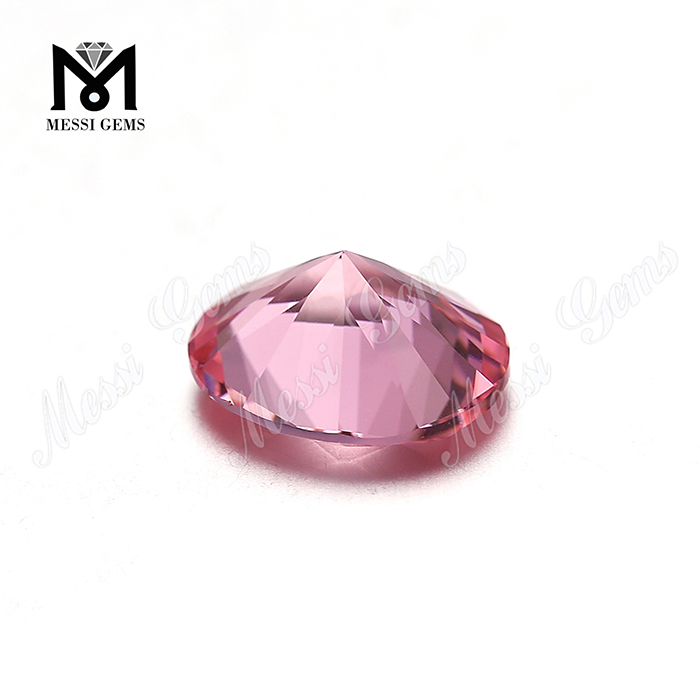 Rusland farveskift oval form 10x12mm 28# pink nanosital ædelsten