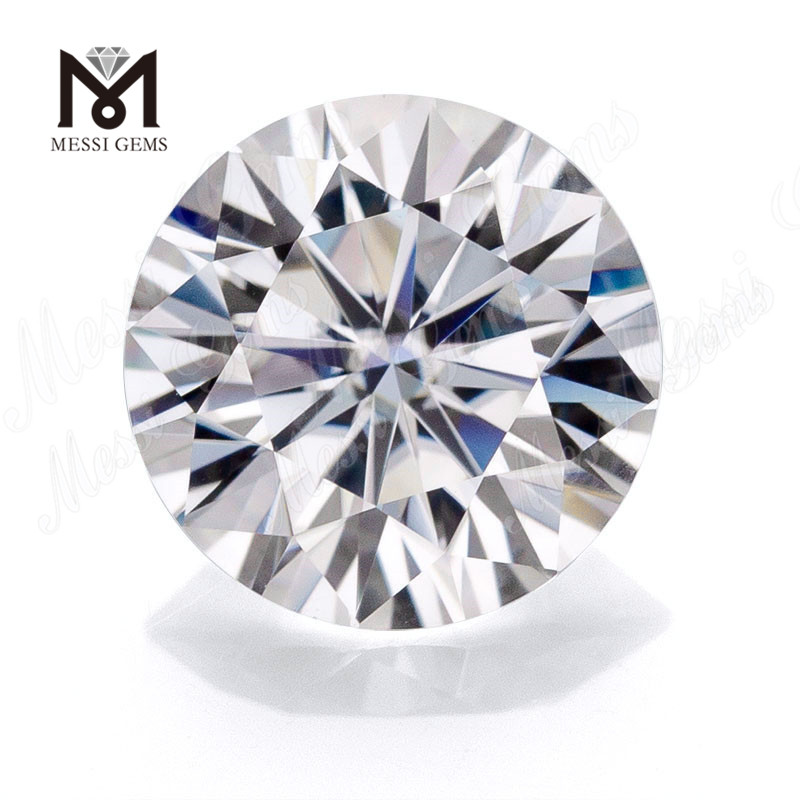 Rund brillantslebet Billig moissanite diamant Løs sten GH 4,5 mm Menneskeskabt moissanite diamant