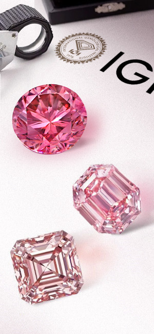 lyserød diamant