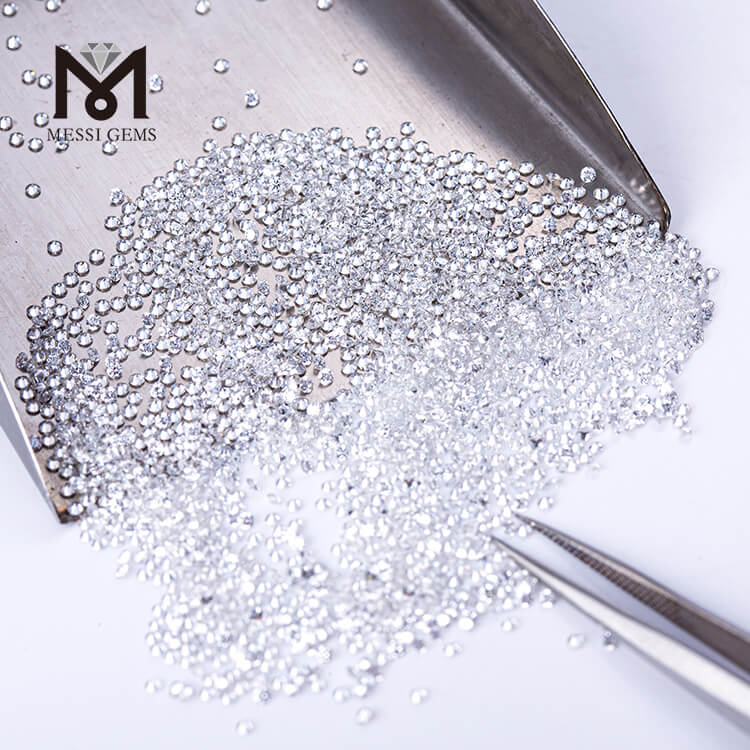 1,0 mm ~ 2,6 mm G+ VS - SI Pass Diamond Tester Lab Grown Diamond Melee Størrelse CVD Diamond