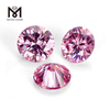 GRA Certifikat Top kvalitet 1Carat Engrospris pink Moisonite rund form ædelsten til smykker