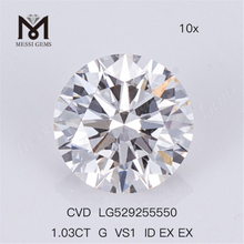 1.03CT G VS1 Loose Lab Diamond Sale ID EX EX Lab Grown Diamonds Engros 