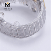 Luksus håndlavet VVS Moissanite Diamond Watch Pass Diamond Tester