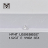 1.52CT E VVS2 3EX runde hpht diamanter til salg LG598385357 Bæredygtige valg丨Messigems