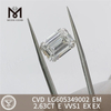 2.63CT E VVS1 EM IGI certifikat til diamant CVD til designere丨Messigems LG605349002
