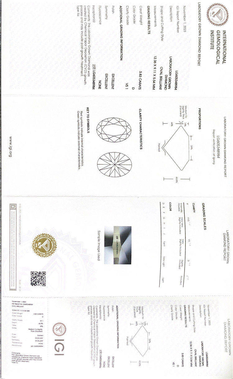 igi certifikat for diamant