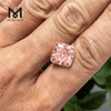8.42CT VS1 FANCY INTENSE ORANGY PINK CVD CU EX EX Lab lavet lyserøde diamanter