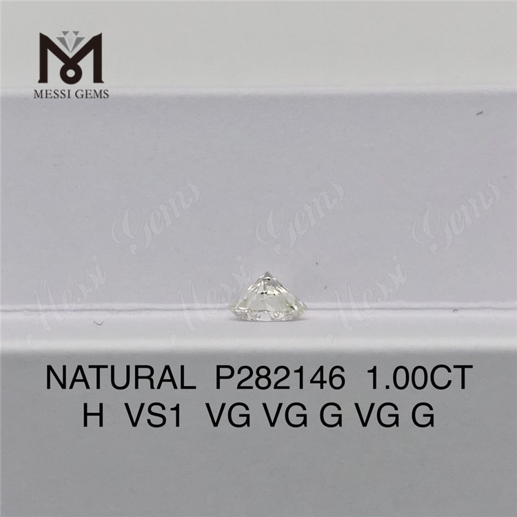 1.00CT H SI2 VG VG VG VG VG 1 Carat Natural Diamond Selection Afsløre Tidløs Skønhed P282147丨Messigems